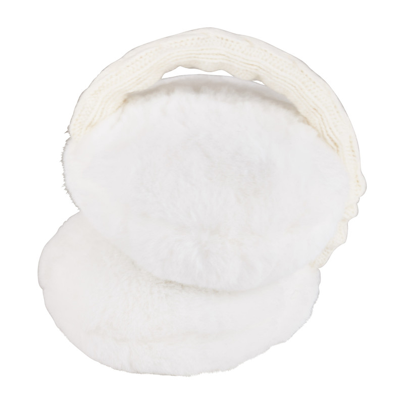 Oorwarmers - wit - 1 maat