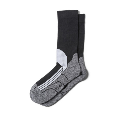 Coolmax wandelsokken - zwart - maat 35-38 - 2 paar