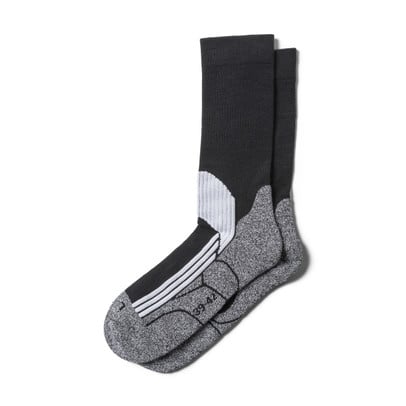 Coolmax wandelsokken - zwart - maat 39-42 - 2 paar
