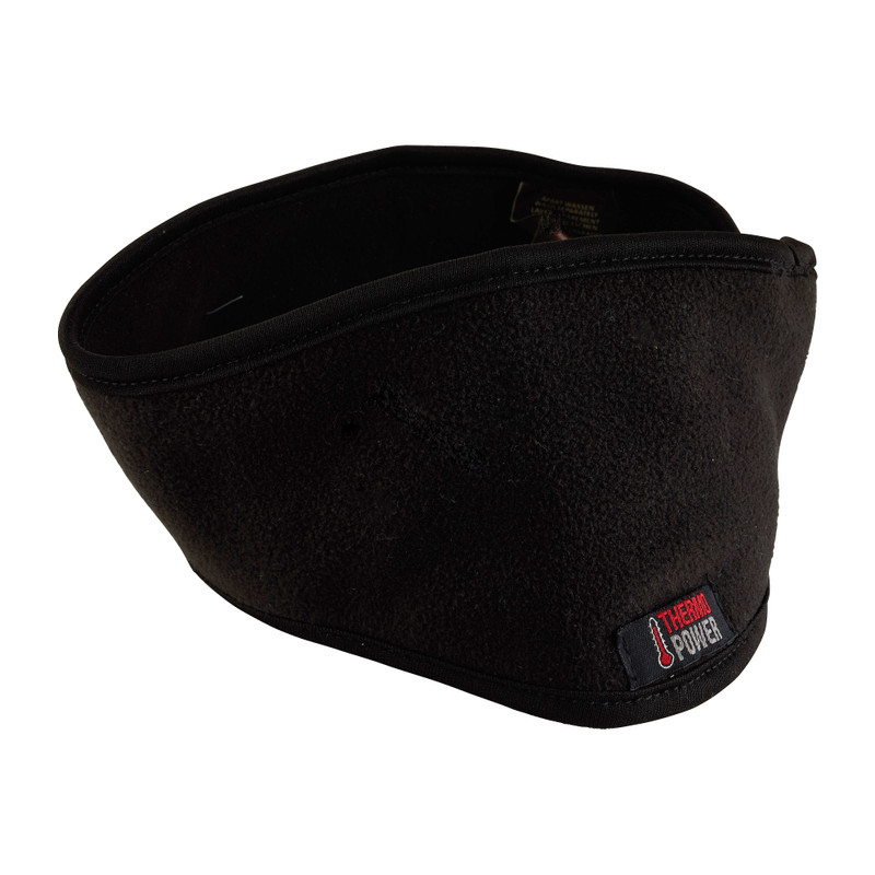 Hoofdband met klittenband - zwart