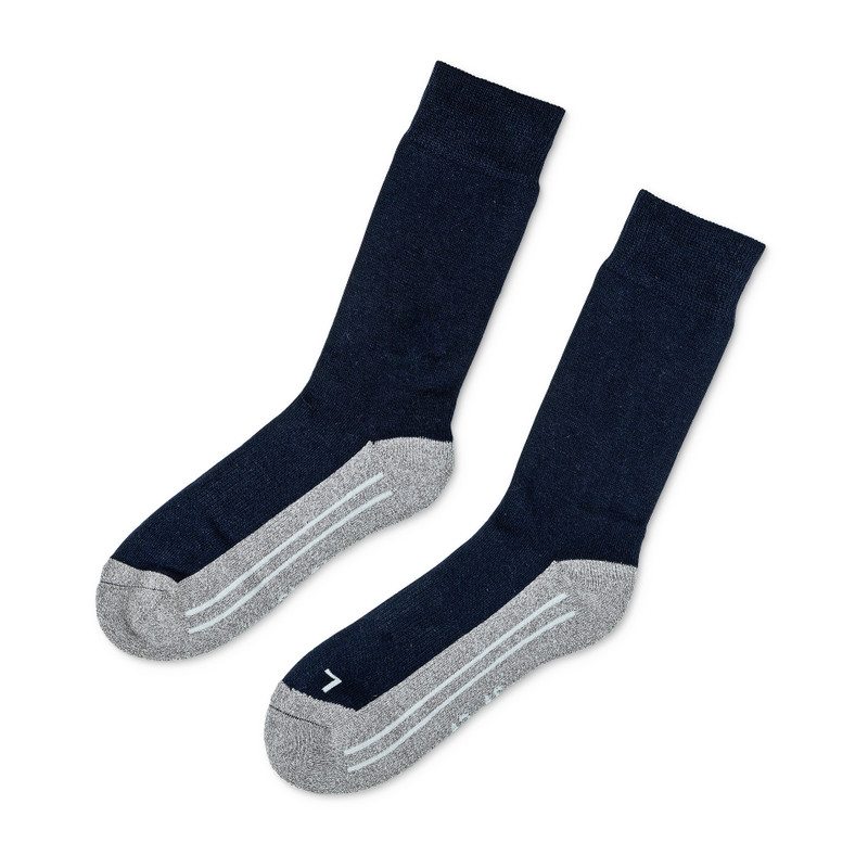 Coolmax trekkingsokken 35/38 - 2 paar - blauw