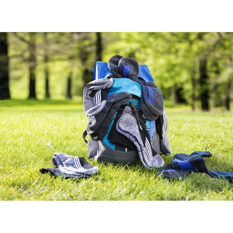 Coolmax trekkingsokken 43/46 - 2 paar - blauw