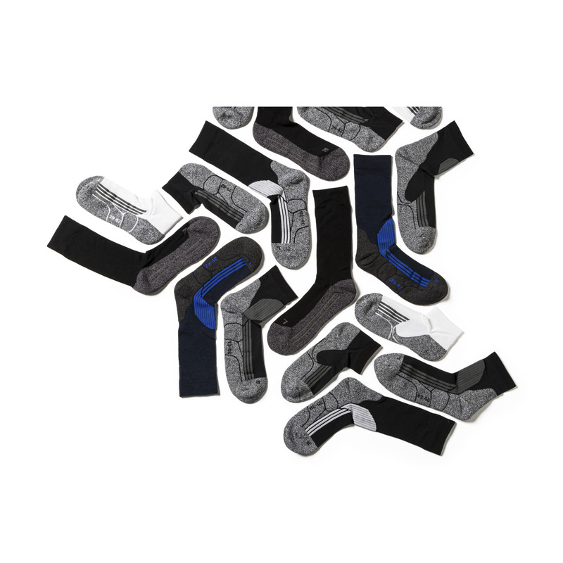 Coolmax wandelsokken - blauw - maat 39-42 - 3 paar