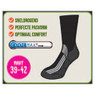 Coolmax wandelsokken - zwart - maat 39-42 - 3 paar