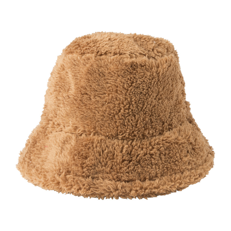Bucket hat teddy - bruin - one size