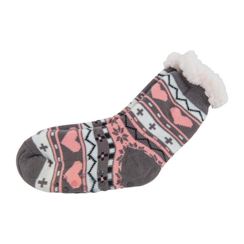 Huissokken hartdecoratie - maat 39/42