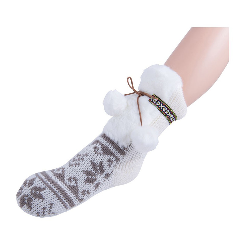 Huissokken met bol - 39-41