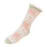 Huissokken Noors - roze - maat 36/41