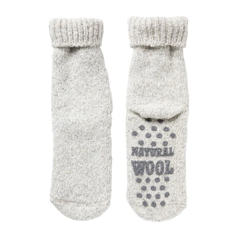 Wollen sokken - grijs - 43/46