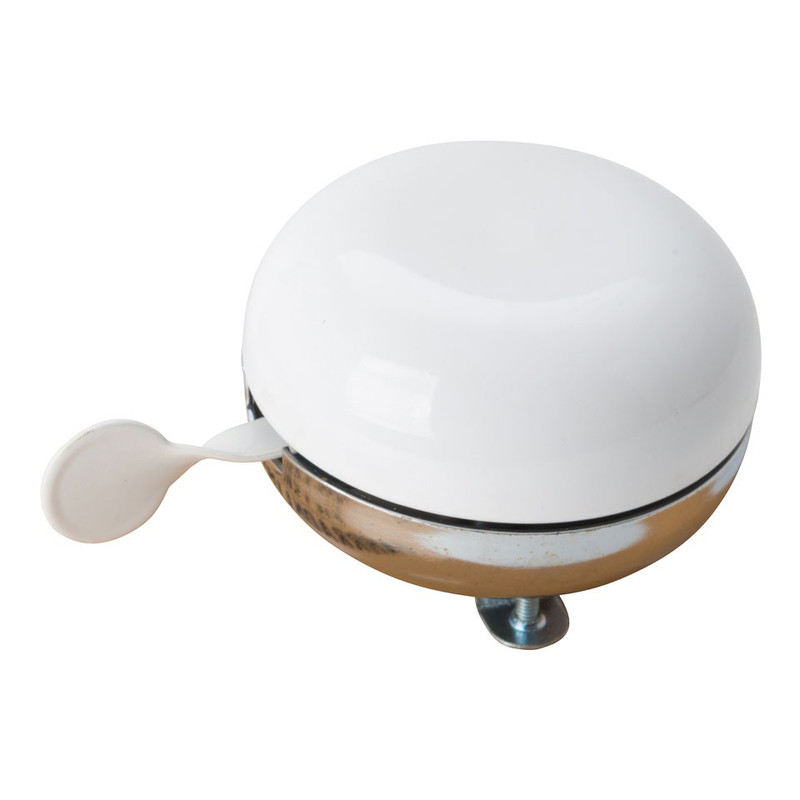 Fietsbel ding-dong - wit