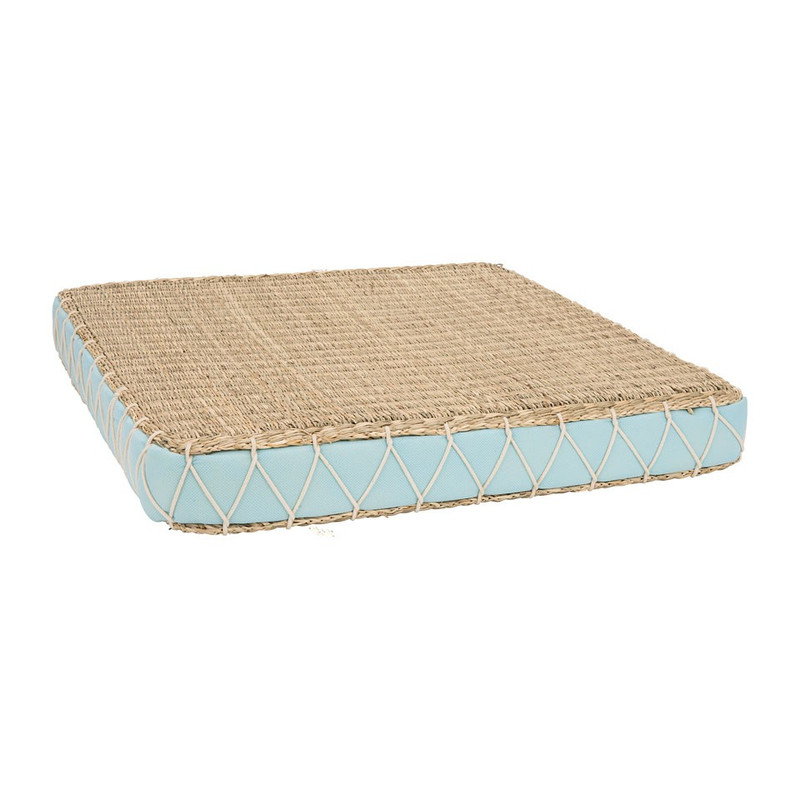 Vloerkussen Brasil XL - blauw - 50x50