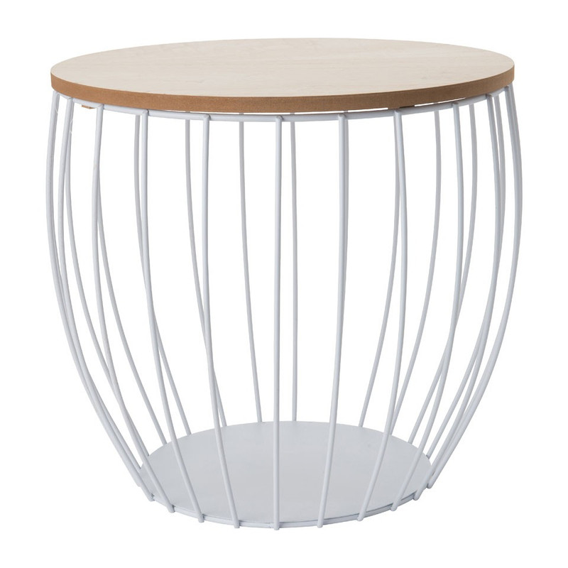 Opbermand Orebro - spijlen - 37x39 cm