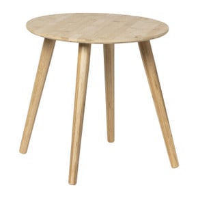 Massief houten ronde eindtafel, bijzettafel met opbergplank, boerderijnachtkastje voor woonkamer, slaapkamer, eenvoudige montage
