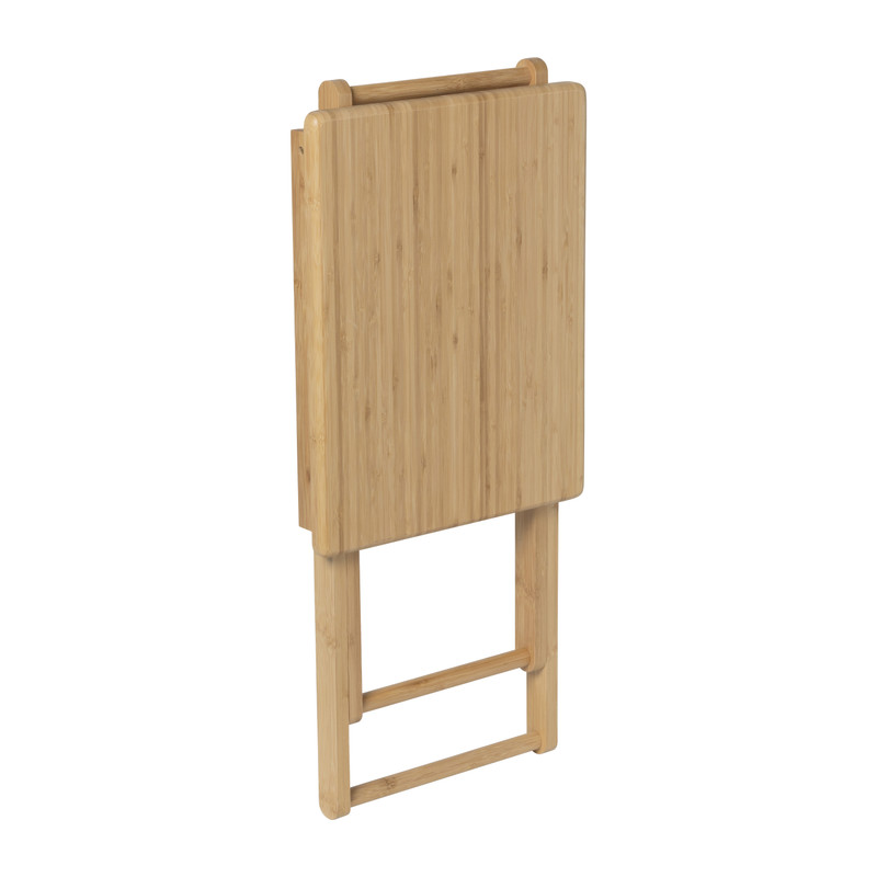 Klaptafel beibu - bamboe - naturel - 42x30x52 cm