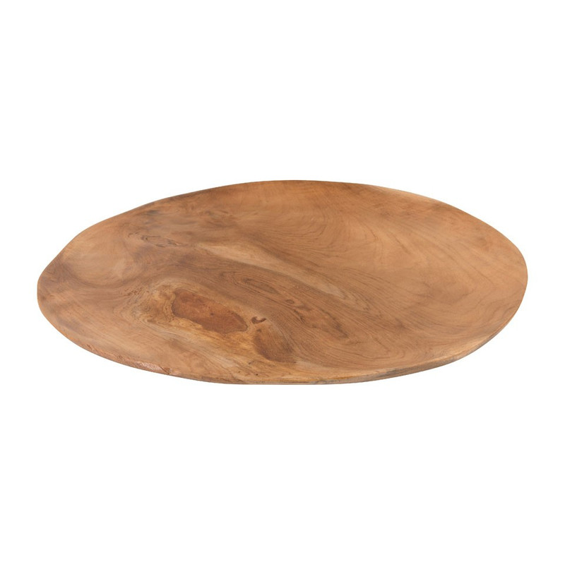 Platte schaal roots - 38 cm