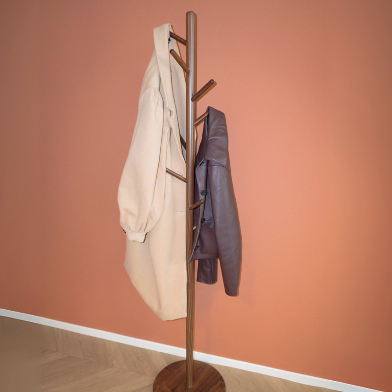 Kapstok Isabelle - bruin - ø38x172 cm