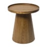 Bijzettafel Rondo groot - bruin - ø45x50 cm