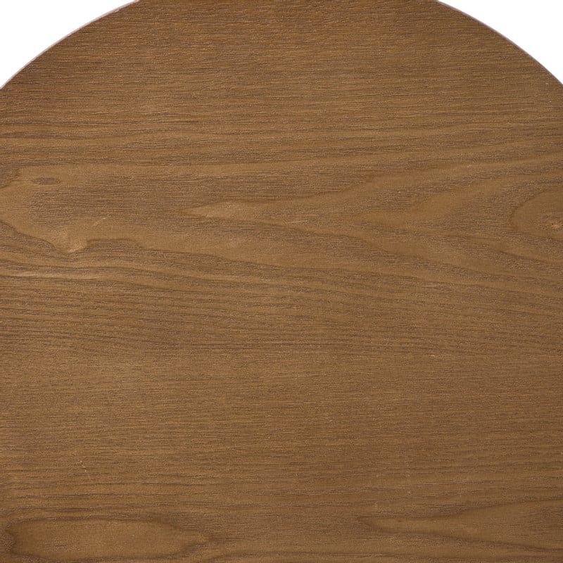 Bijzettafel Japandi rond - bruin - ø40x50 cm