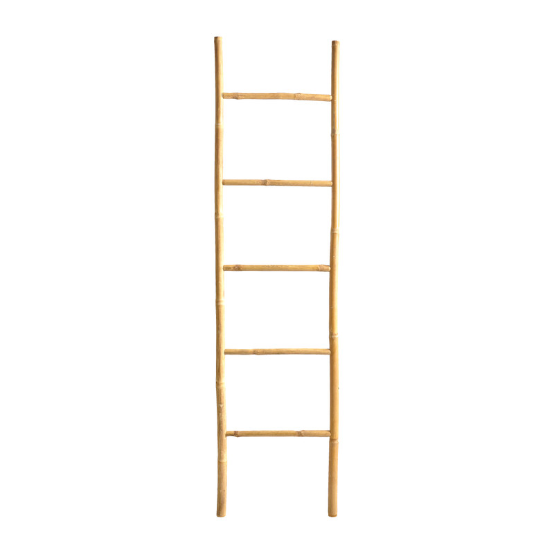 Decoratieve ladder bamboe - 45x170 cm
