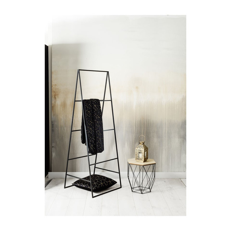 Metalen ladder - 159 cm - zwart