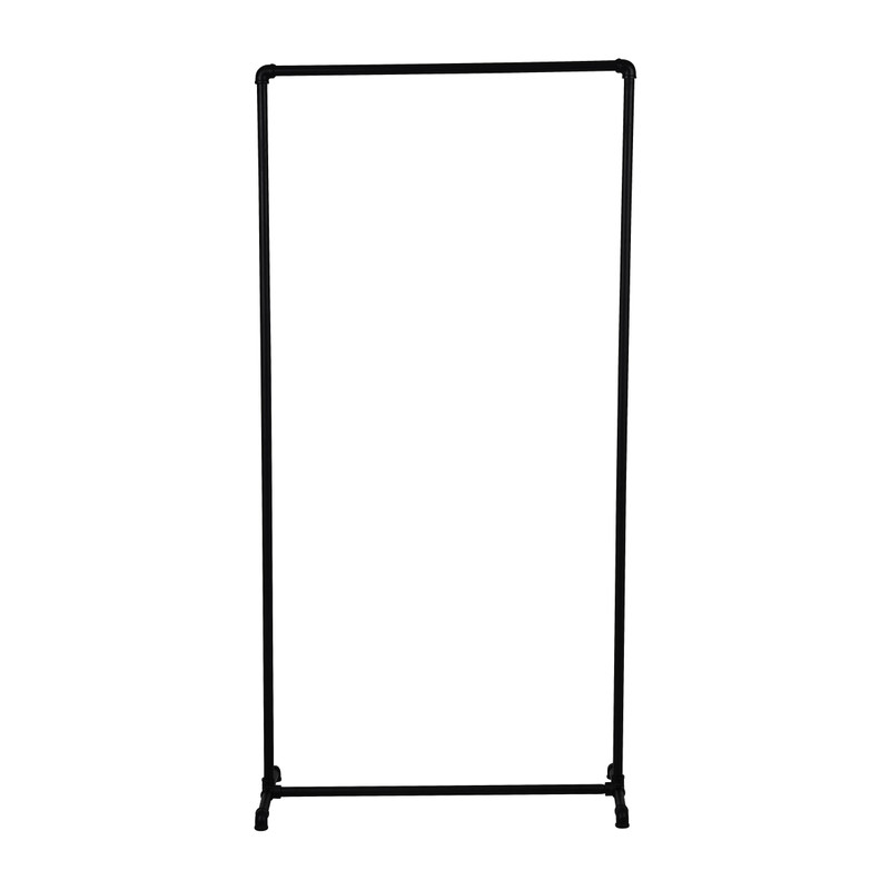 Kledingrek metaal - 80x36x160cm