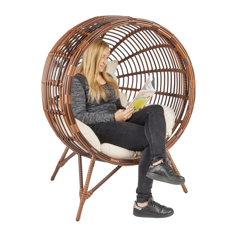 Space stoel Apollo - bruin