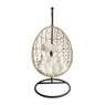 Hangstoel swing - naturel - 95x95x200 cm