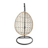 Hangstoel swing - naturel - 95x95x200 cm