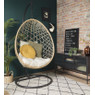 Hangstoel swing - naturel - 95x95x200 cm