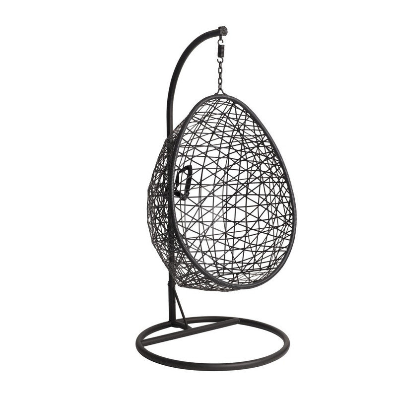 Hangstoel swing - zwart - 95x95x200 cm |