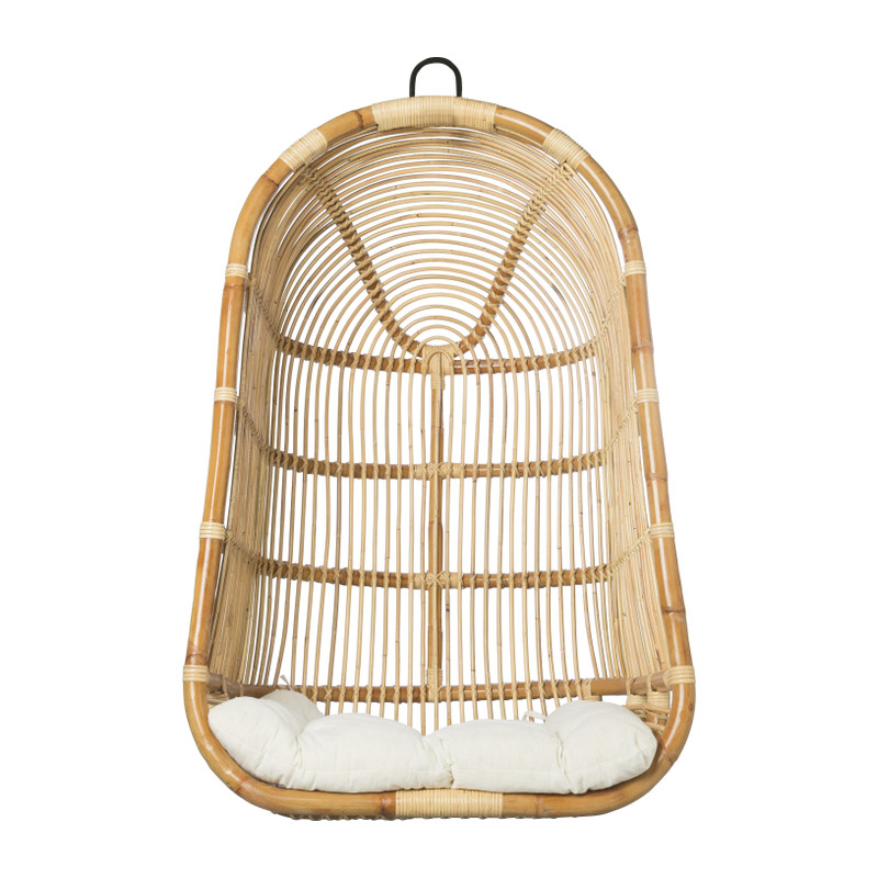 Hangstoel Aqua - naturel - 70x60x124 cm
