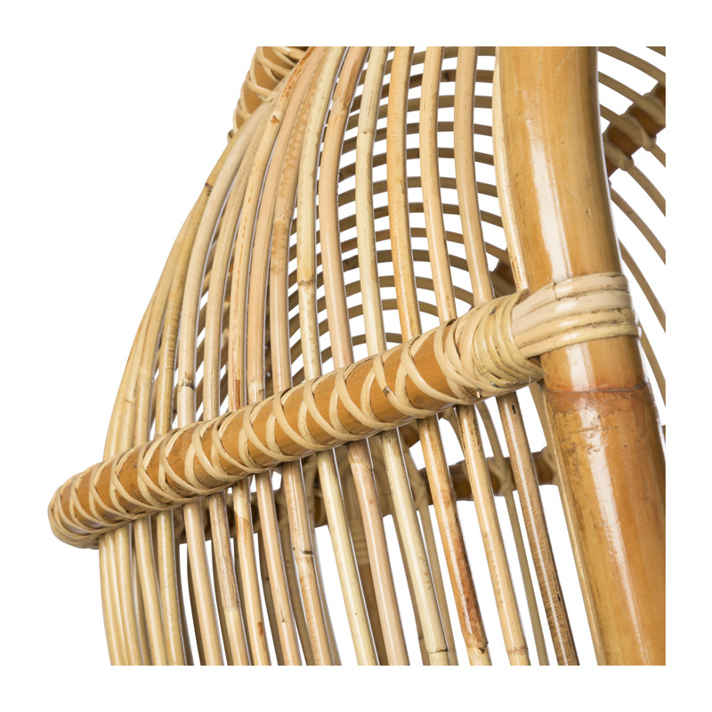 Hangstoel Aqua - naturel - 70x60x124 cm