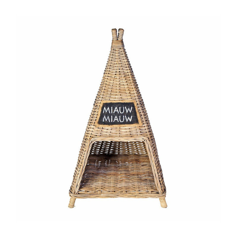 Kattenhuis piramide miauw