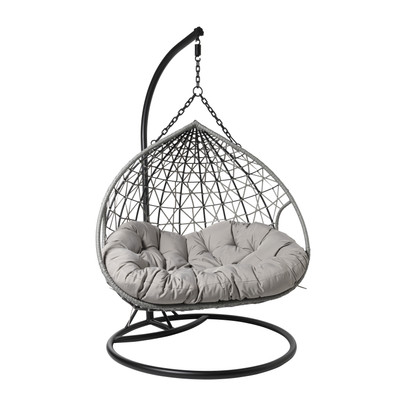 Hangstoel loveseat - grijs - ø120x200 cm