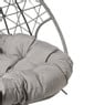 Hangstoel loveseat - grijs - ø120x200 cm