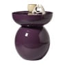 Bijzettafel bol - paars - ø40x45 cm