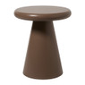 Bijzettafel Felix - beige - ø39x45 cm