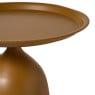Bijzettafel Bas - bruin - ø51x43.5 cm