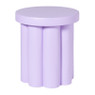 Bijzettafel Malmo - lila - ø40x45 cm
