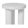 Bijzettafel Stockholm - wit - ø40x45 cm