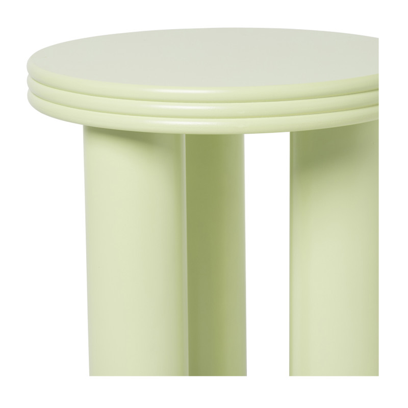 Bijzettafel Stockholm - groen - ø40x45 cm