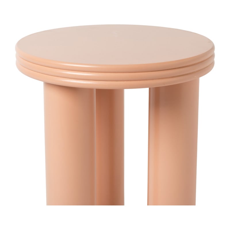 Bijzettafel Stockholm - peach - ø40x45 cm