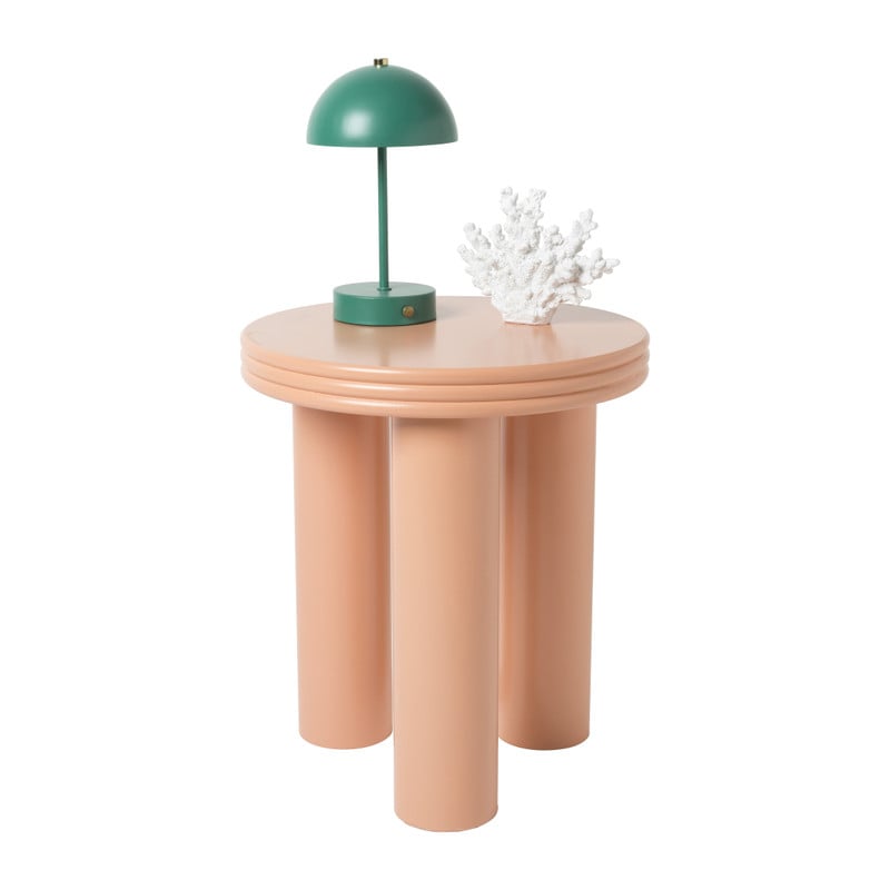 Bijzettafel Stockholm - peach - ø40x45 cm