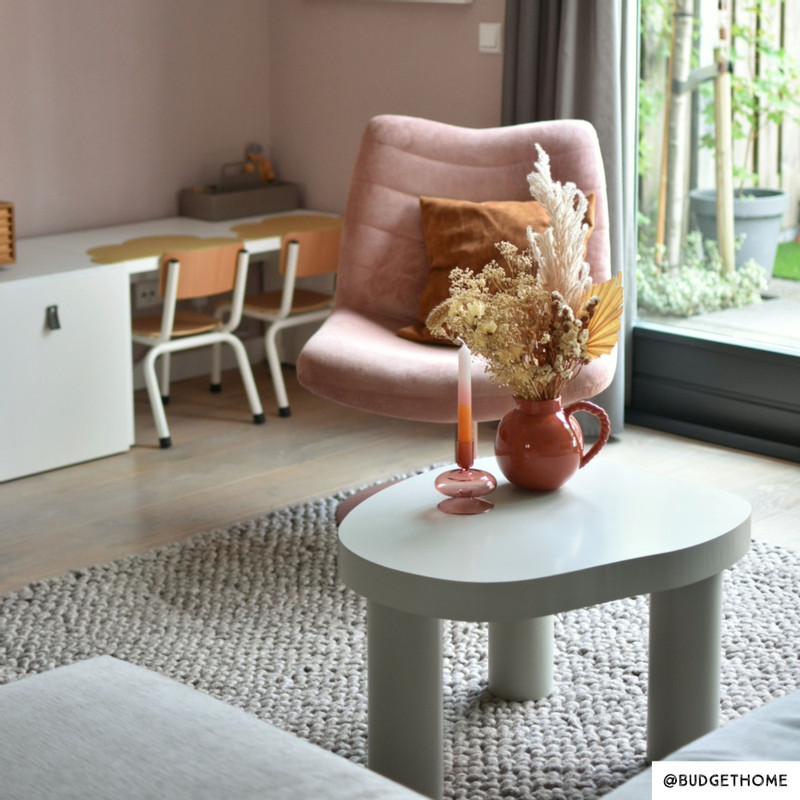 Bijzettafel Karlstad groot - 40x80x43 cm - grijs