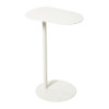 Bijzettafel Mica ovaal - wit - 53x35x25 cm