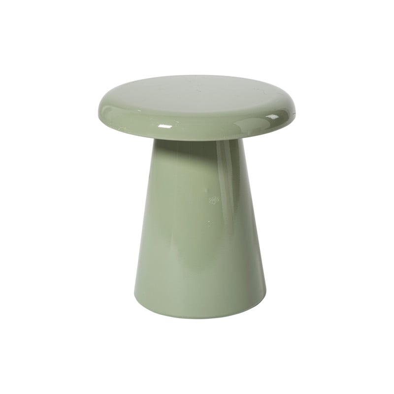 Bijzettafel metaal klein - groen - ø30x33 cm