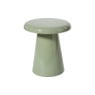 Bijzettafel metaal klein - groen - ø30x33 cm