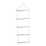 Hangladder met 5 treden - wit