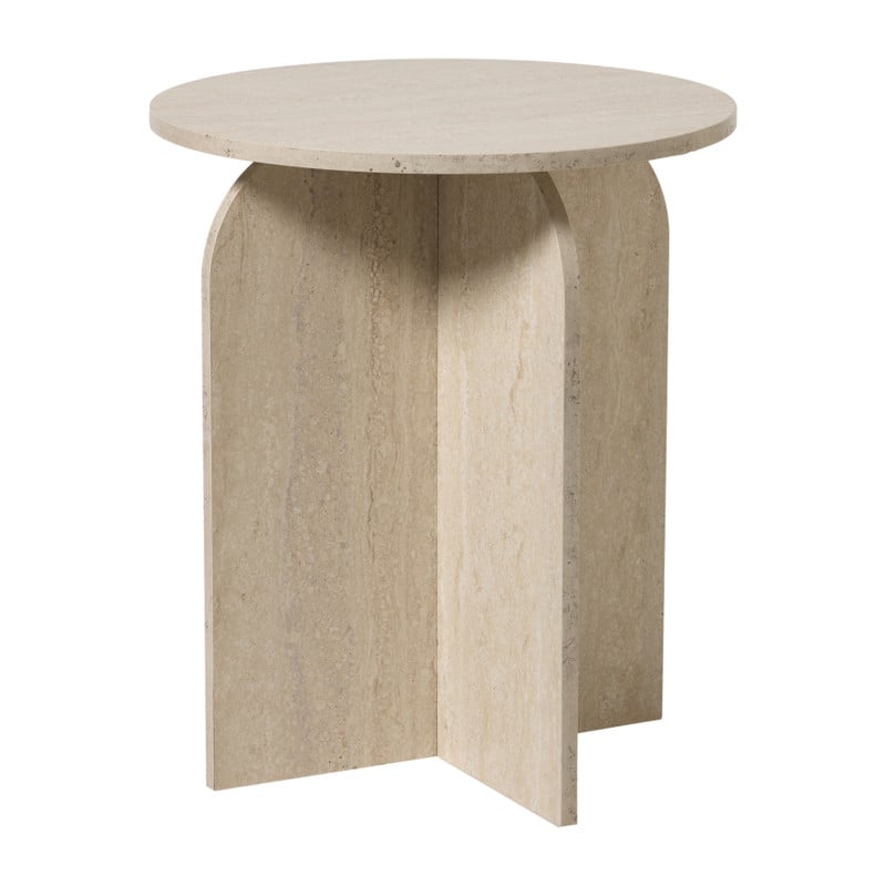 Bijzettafel Robin hoog - grijs - ø38x44 cm