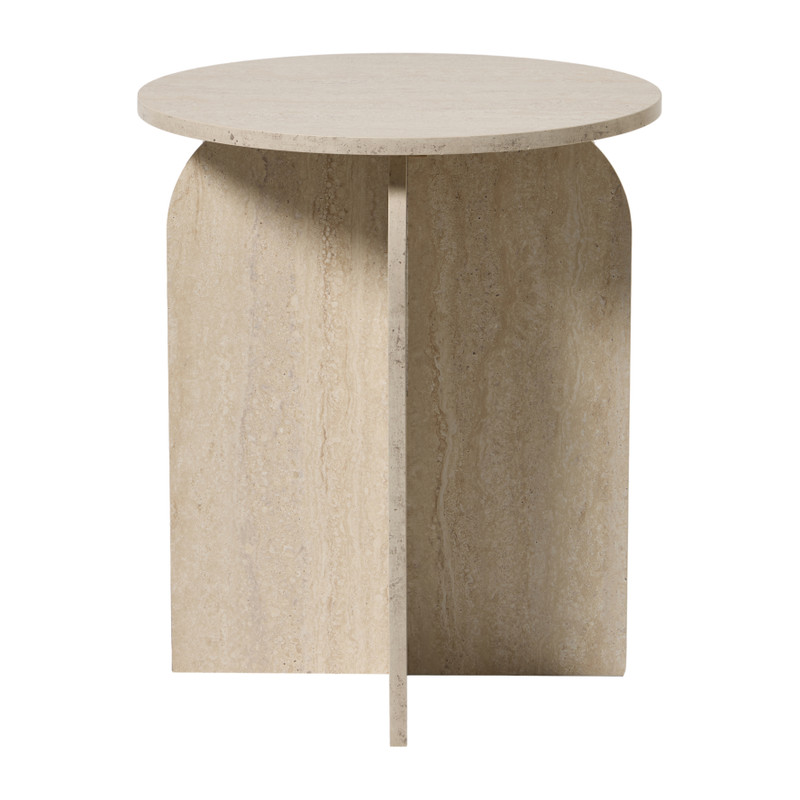 Bijzettafel Robin hoog - grijs - ø38x44 cm